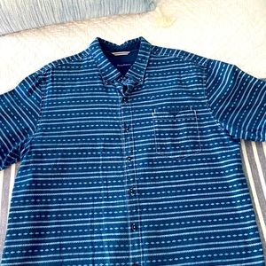 Genuine Tommy Bahama Men’s Denim look button-down shirt, XL